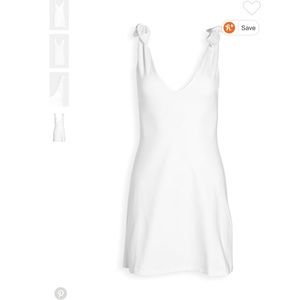 Susana Monaco Tie Shoulder A-Line Dress